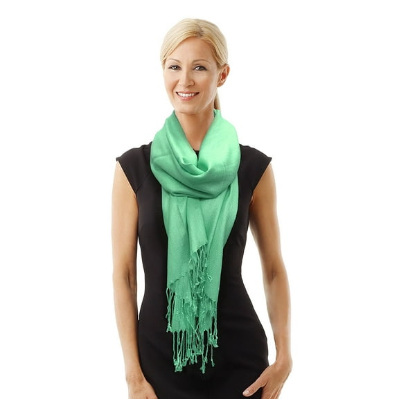 Beautiful Solid Colors Luxurious Pashmina Scarf Perfect Party Favor