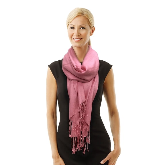 Beautiful Solid Colors Luxurious Pashmina Scarf Perfect Party Favor