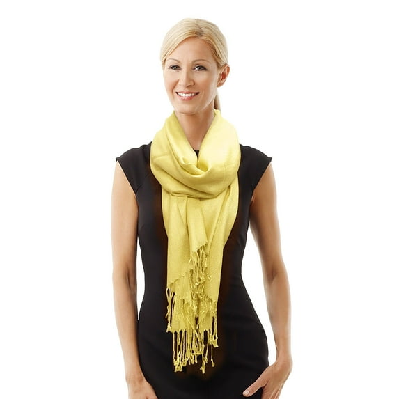 Beautiful Solid Colors Luxurious Pashmina Scarf Perfect Party Favor