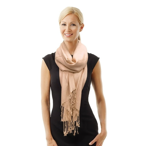 Beautiful Solid Colors Luxurious Pashmina Scarf Perfect Party Favor