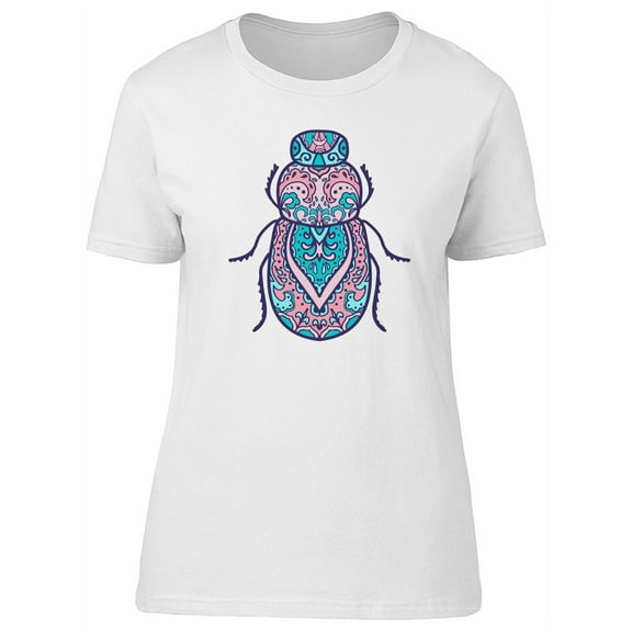Beautiful Spring Paisley Beetle Tee Women's -Image by Shutterstock