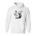 thumbnail image 1 of Beautiful Squirrel Drawing Hoodie Women -Image by Shutterstock, Female Large, 1 of 4