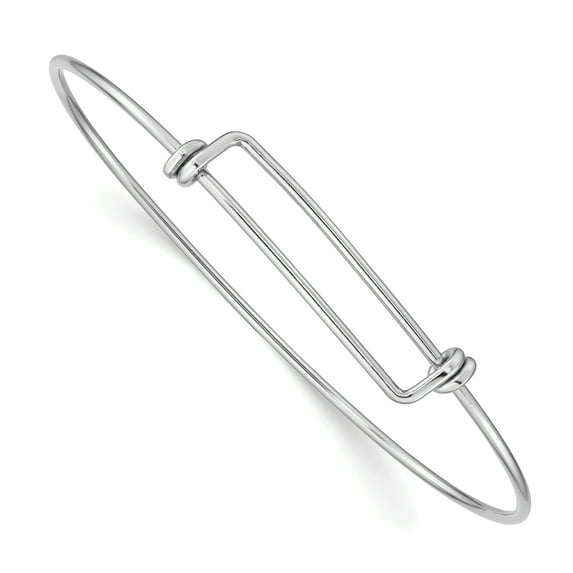 Beautiful Sterling Silver 1.65mm Wire Expandable Bangle