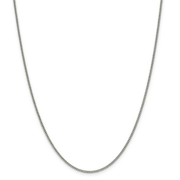 Beautiful Sterling Silver 1.75mm Curb Chain