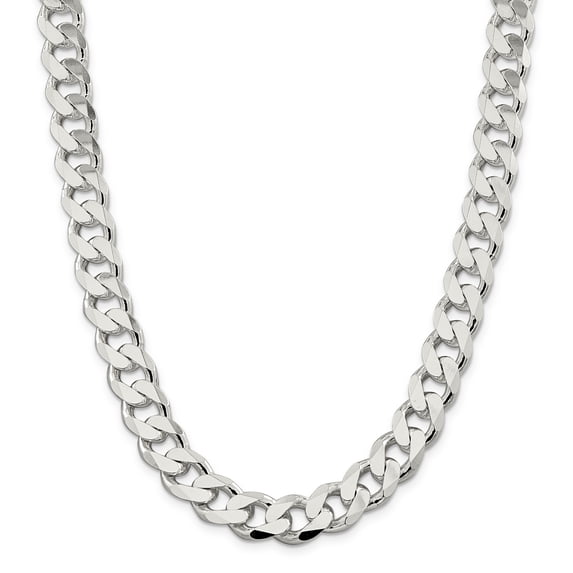 Beautiful Sterling Silver 13mm Curb Chain