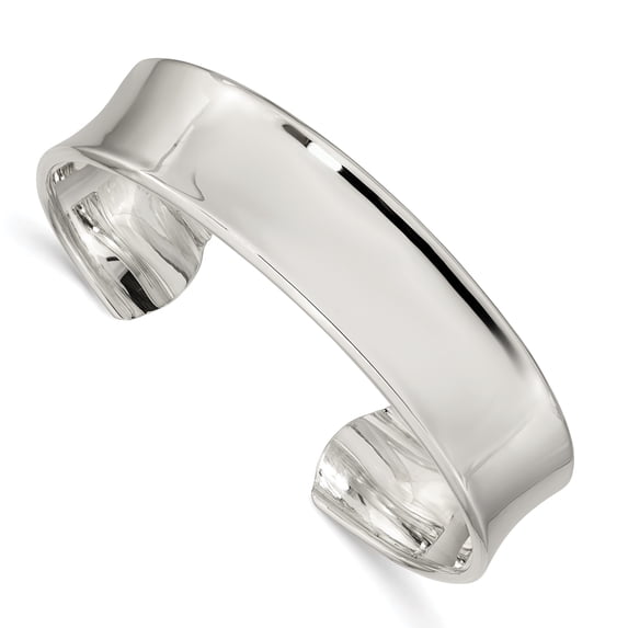 Beautiful Sterling Silver 15mm Cuff Bangle