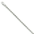 thumbnail image 1 of Beautiful Sterling Silver 2.75mm Diamond-cut Rope Chain, 1 of 1