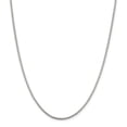 thumbnail image 1 of Beautiful Sterling Silver 2mm Round Box Chain, 1 of 2