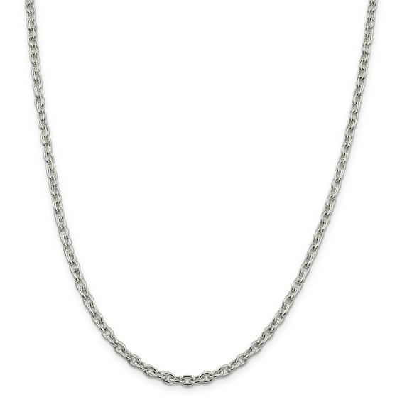 Beautiful Sterling Silver 4.5mm Cable Chain