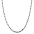 thumbnail image 1 of Beautiful Sterling Silver 5.75mm Diamond-cut Rope Chain, 1 of 2