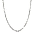 thumbnail image 1 of Beautiful Sterling Silver 5.75mm Oval cable chain, 1 of 2