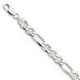 thumbnail image 1 of Beautiful Sterling Silver 7.75mm Figaro Anchor Chain, 1 of 1