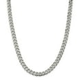 thumbnail image 1 of Beautiful Sterling Silver 8mm Curb Chain, 1 of 2