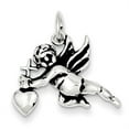 thumbnail image 1 of Beautiful Sterling Silver Antiqued Cupid Charm, 1 of 1