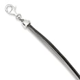 thumbnail image 1 of Beautiful Sterling Silver Black Rhodium 3 Strand Knotted Bracelet, 1 of 1