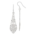 thumbnail image 1 of Beautiful Sterling Silver Filigree Earrings, 1 of 2