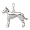 thumbnail image 1 of Beautiful Sterling Silver Great Dane Pendant, 1 of 2