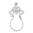 thumbnail image 1 of Beautiful Sterling Silver Heart Charm Holder, 1 of 2