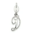 thumbnail image 1 of Beautiful Sterling Silver Initial D Pendant, 1 of 2