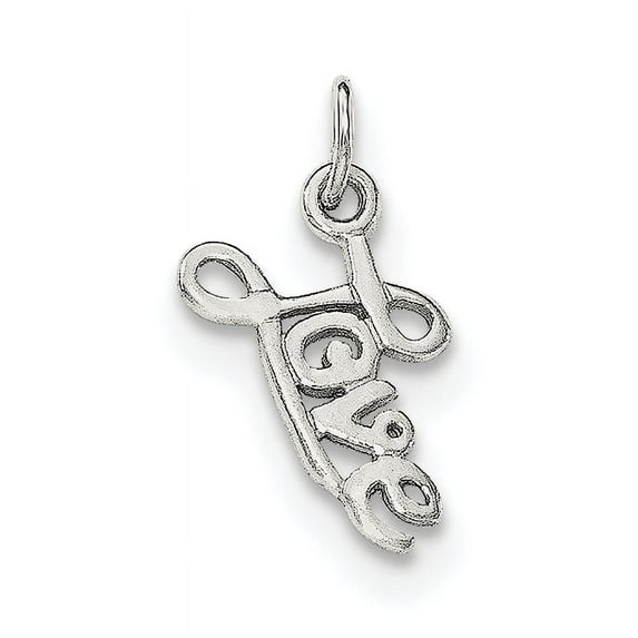 Beautiful Sterling Silver Love Pendant