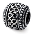thumbnail image 1 of Beautiful Sterling Silver Reflections Decorative Bali Bead, 1 of 2