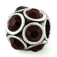 thumbnail image 1 of Beautiful Sterling Silver Reflections January Swarovski Crystal Bead, 1 of 2