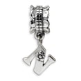 thumbnail image 1 of Beautiful Sterling Silver Reflections Letter N Dangle Bead, 1 of 2