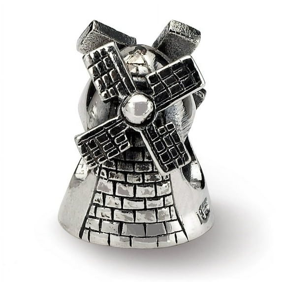 Beautiful Sterling Silver Reflections Windmill Bead
