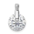 thumbnail image 1 of Beautiful Sterling Silver Rhodium Plated CZ Pendant, 1 of 2