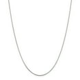 thumbnail image 1 of Beautiful Sterling Silver Rhodium-plated .8mm Box Chain, 1 of 2