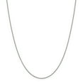 thumbnail image 1 of Beautiful Sterling Silver Rhodium-plated .90mm Box Chain, 1 of 2