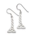 thumbnail image 1 of Beautiful Sterling Silver Twisted Knot Dangle Earrings, 1 of 2