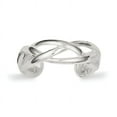thumbnail image 1 of Beautiful Sterling Silver Woven Toe Ring, 1 of 2