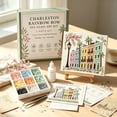 thumbnail image 1 of Beautiful Street Scene Theme DIY Sea Glass Art Kit with Inspirational Verse Design, Mosaic Craft Set for Adults, Ocean-Themed Wall Decor, Handcrafted Gift for Home, 1 of 6
