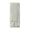 thumbnail image 1 of Beautiful by Drew Barrymore Stripe Hand Towel, Soft 100% Cotton, Sage Green, 1 of 5