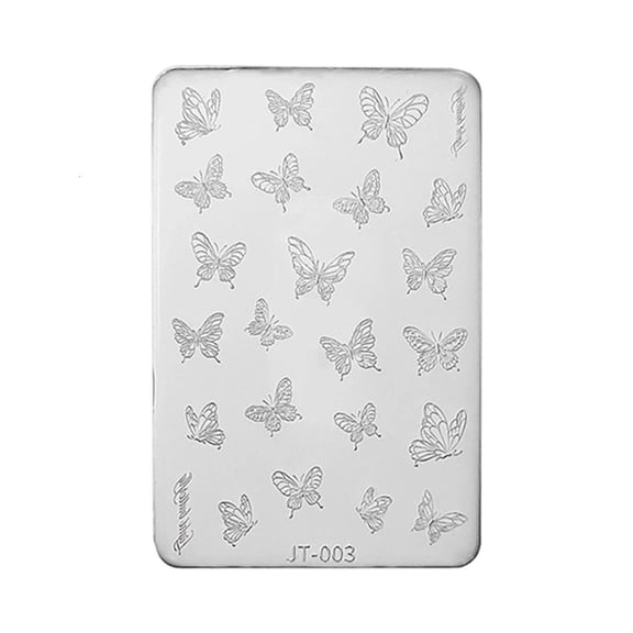 Beautiful Strudy Silicone Nails Art Mold Featuring 3D Floral Embossing Design Nails Stamp For Various Sizes