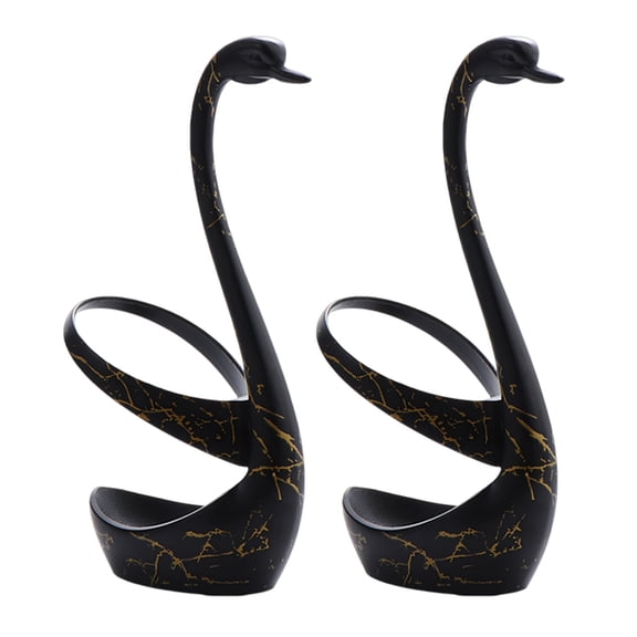 Beautiful Swanning Themed Stainless Steel Spoon Rest Tableware Stand Kitchen Utensils Holder For Home And Restaurant Use