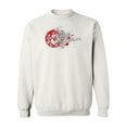 thumbnail image 1 of Beautiful Swirls Design Sweatshirt Women -Image by Shutterstock, Female Medium, 1 of 4