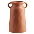thumbnail image 1 of Beautiful Terracotta Ceramic Vase by Drew Barrymore, 8.66" H, 1 of 7