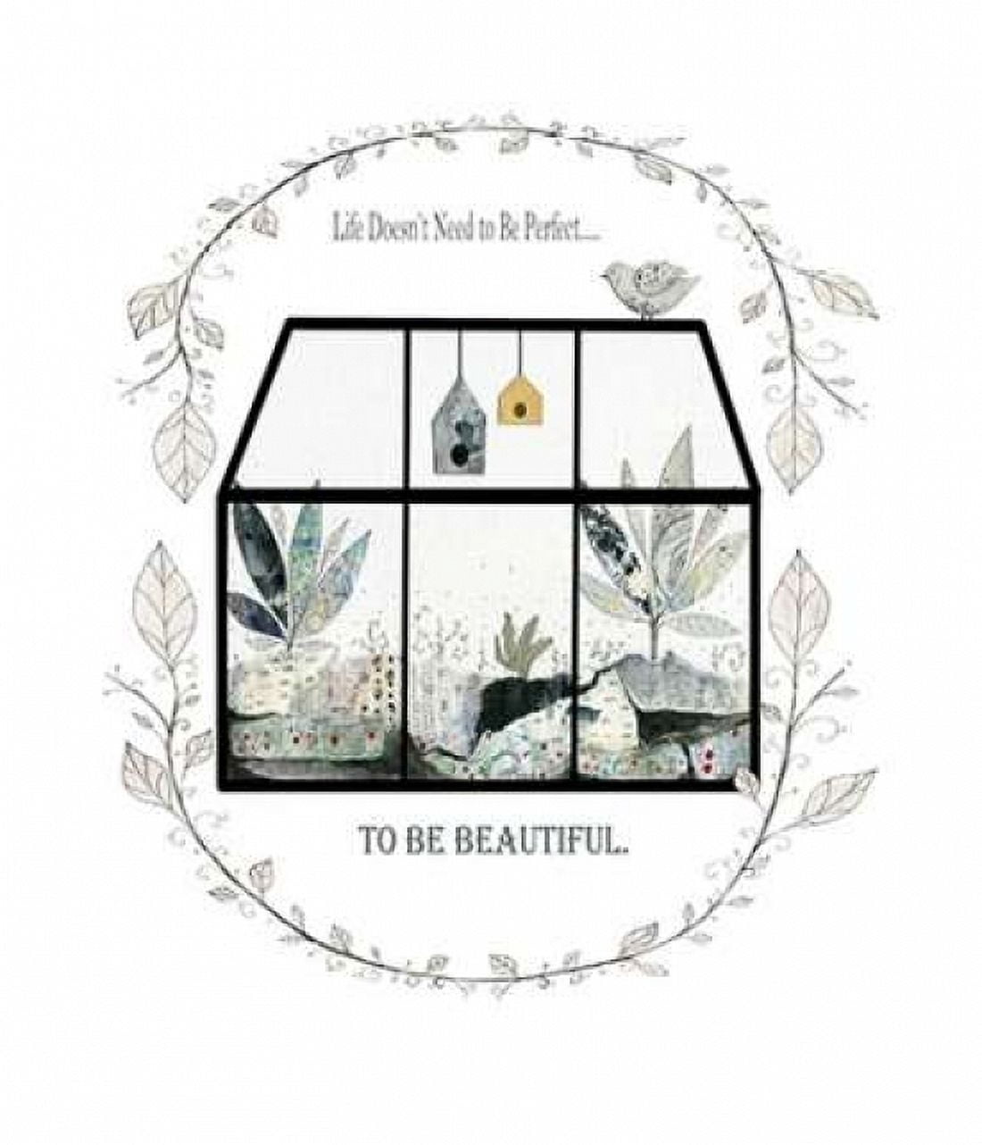 Beautiful Terrarium Canvas Art - Sarah Ogren (24 x 24)