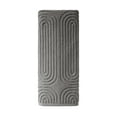 thumbnail interactive-video image 1 of Beautiful by Drew Barrymore Textured Hand Towel, Soft 100% Cotton, Charcoal Gray, 1 of 8