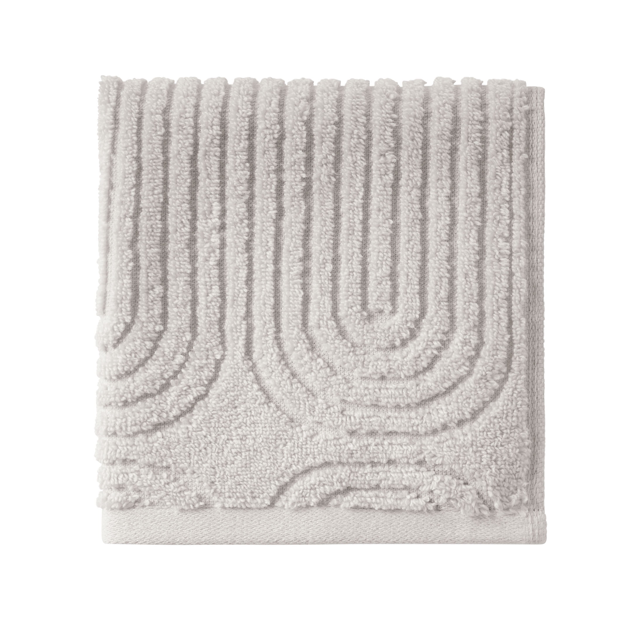 Beautiful Textured Wash Towel, 13" x 13", Porcini Taupe by Drew Barrymore - Walmart.com