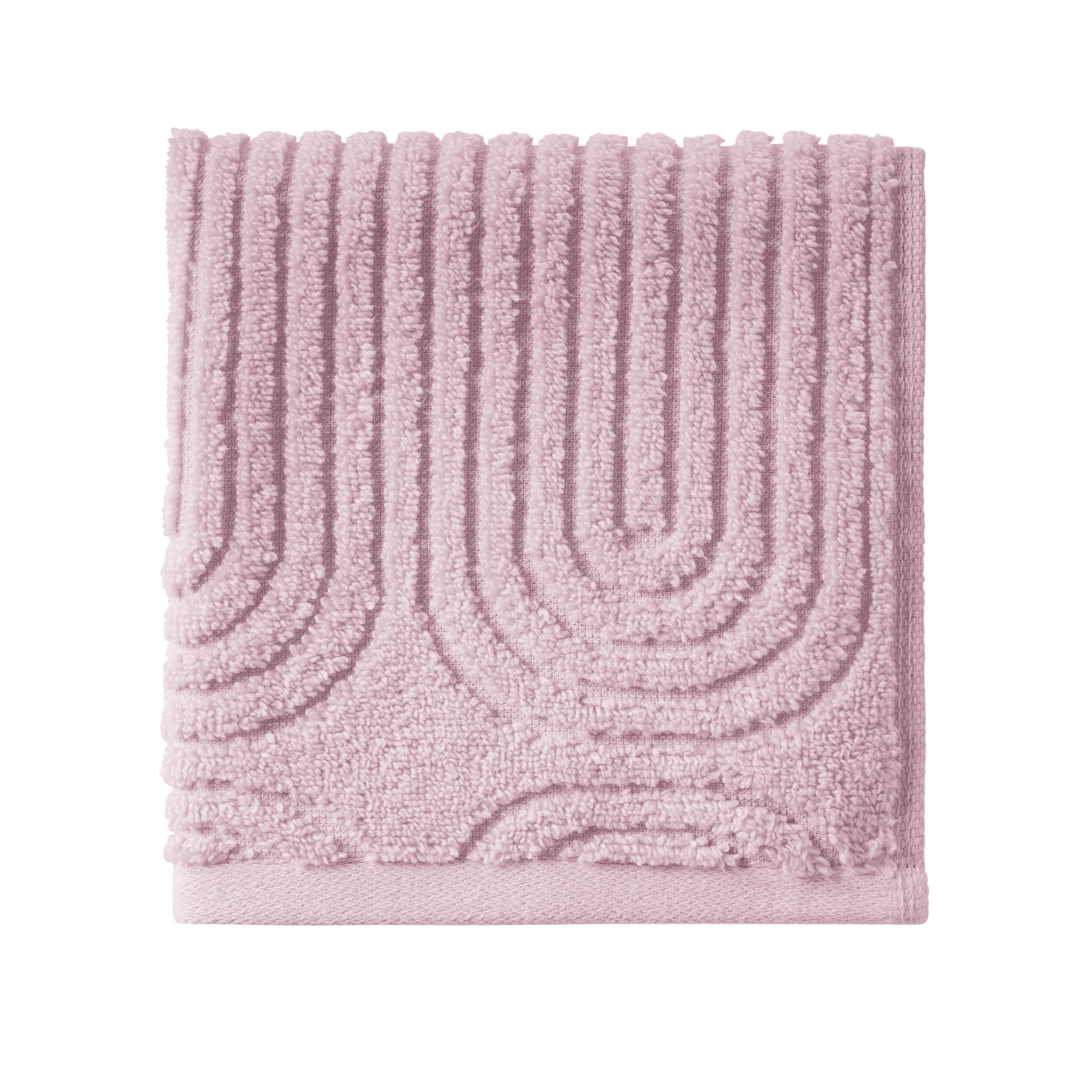 Beautiful Textured Wash Towel, 13" x 13", Rose Pink by Drew Barrymore - Walmart.com
