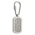 thumbnail image 1 of Beautiful Titanium Pebble Textured Key Ring, 1 of 2