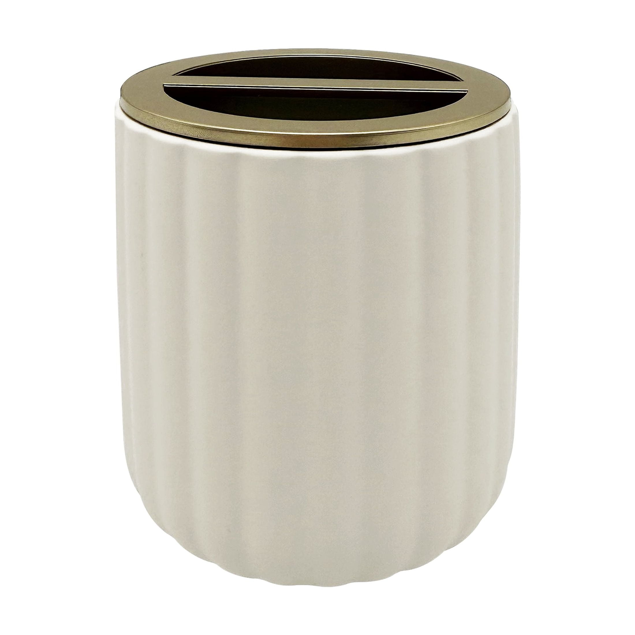 Beautiful by Drew Barrymore Toothbrush Holder - Off White - Walmart.com