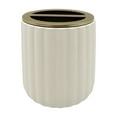 thumbnail image 1 of Beautiful by Drew Barrymore Ceramic Toothbrush Holder, Off White, 1 of 13