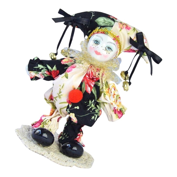 Beautiful Triangel Doll Porcelain Doll Standing Model Delicate 7 Inch Porcelain Doll Figurine Table Desk Decors