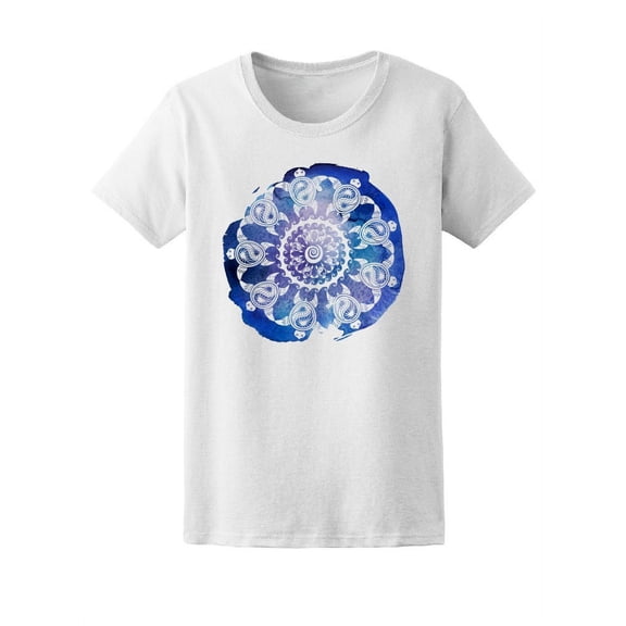 Beautiful Tribal Mandala T-Shirt Women -Image by Shutterstock, Female XX-Large
