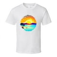 thumbnail image 1 of Beautiful Tropical Beach Sunset Tee Novelty Tropical Tshirt Summertime Lover T Shirt, 1 of 1