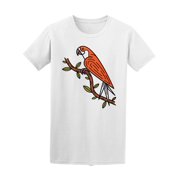 Beautiful Tropical Bird Cartoon Tee Men's -Image by Shutterstock